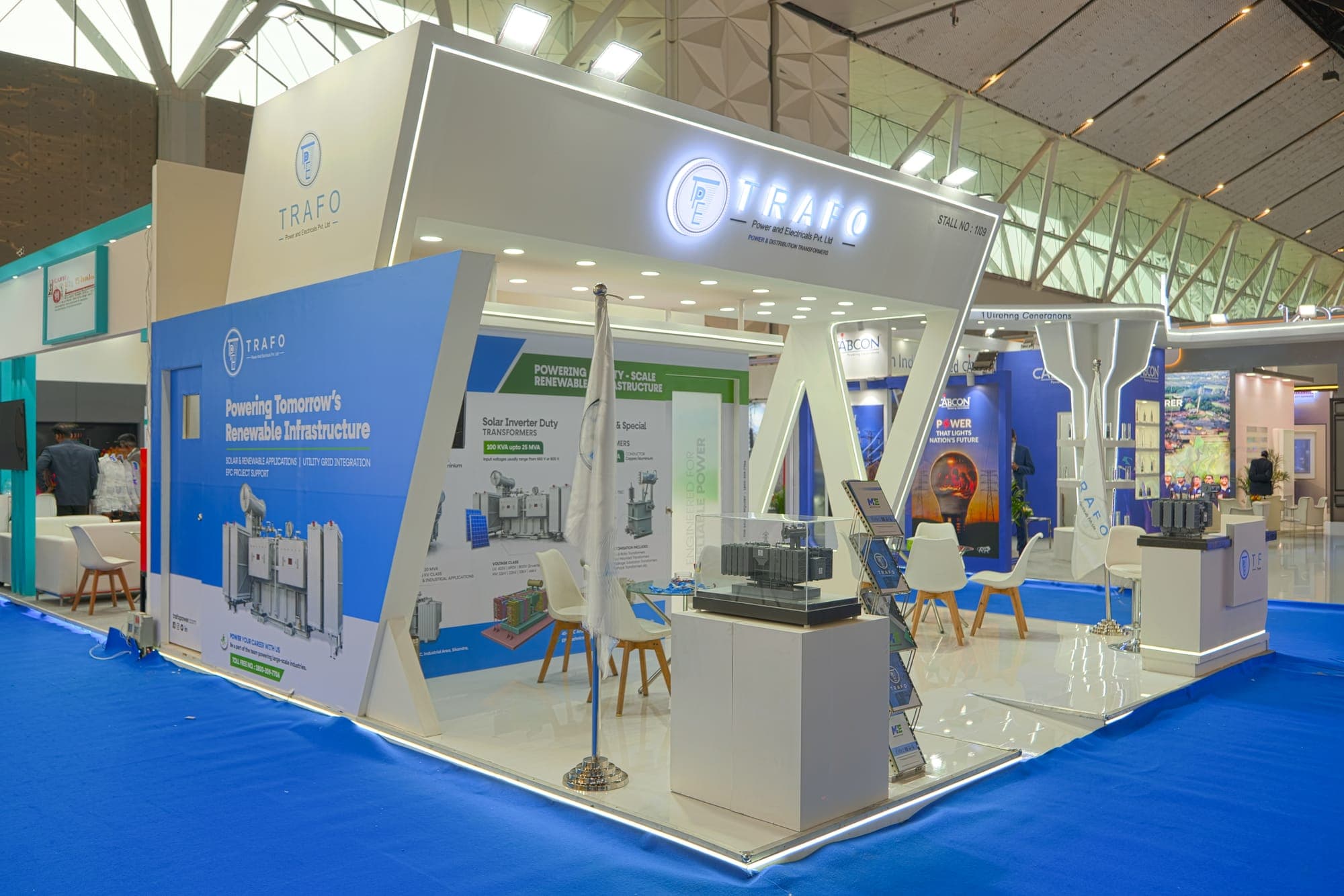 The Trafo Power stand — powering tomorrow's renewable infrastructure